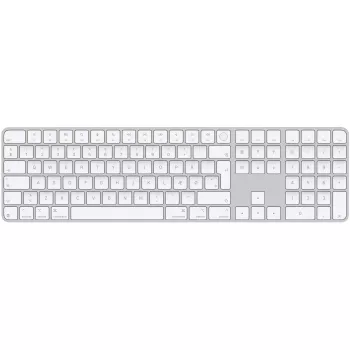 Apple Magic klaviatuur universaalne USB + Bluetooth QWERTY taani valge