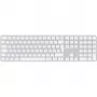 Apple Magic klaviatuur universaalne USB + Bluetooth QWERTY taani valge