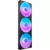 Ventilaator NZXT F420 RGB Core 14 cm must Fluid Dynamic Bearing