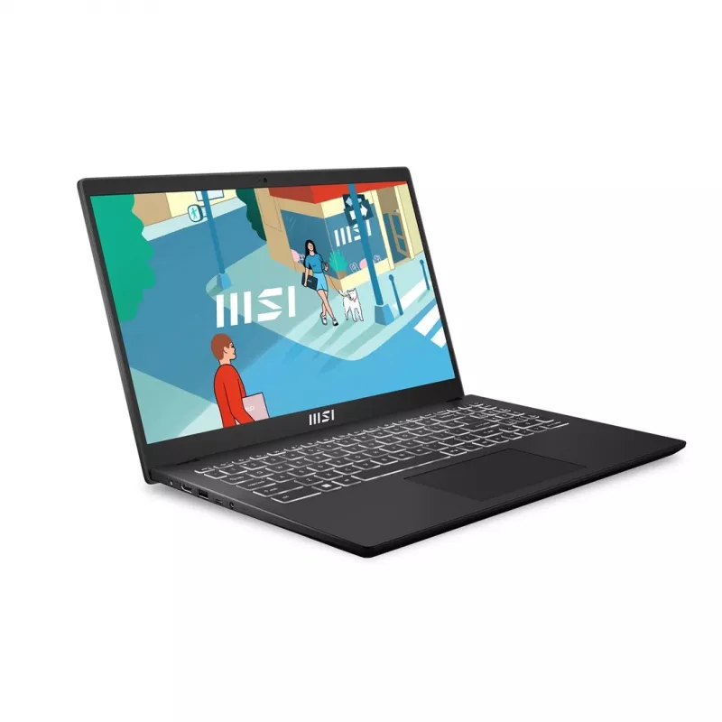 Sülearvuti MSI Modern 15 H C13M-202PL 15,6 tolli Intel Core i5 16 GB muutmälu 512 GB SSD Windows 11