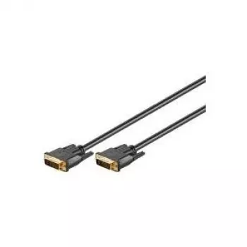 Wentronic Goobay DVI-I FullHD kaabel Dual Link, must, 3 m - DVI-I pistik Dual-Link (24+5-Pin) > DVI-I pistik Dual-Link (24+5-Pin) (69210)