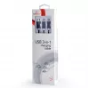 USB 2.0 kaabel Gembird CC-USB2-AM31-1M — USB A pistik, 1 m, must