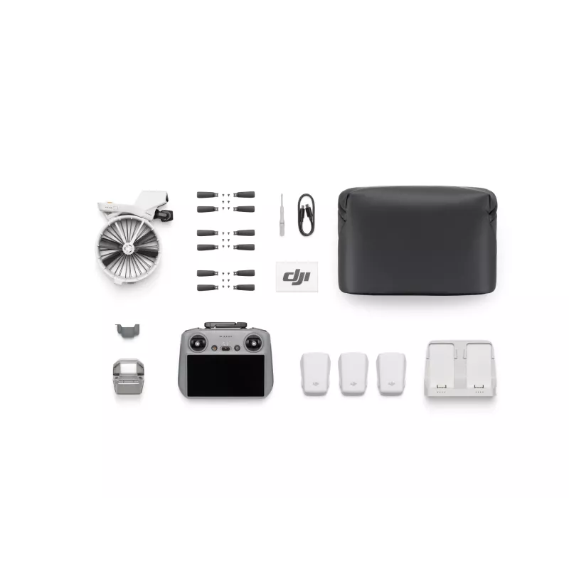 Kvadrokopter DJI Flip Fly More Combo RC 2 — 4 rootorit, 48 MP kaamera, 3840×2160, max kiirus 16 m/s, ulatus 14000 m