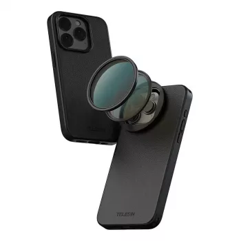 CPL-filter Telesin P10-FLT-02 58mm iPhone 15 Pro/Pro Max jaoks