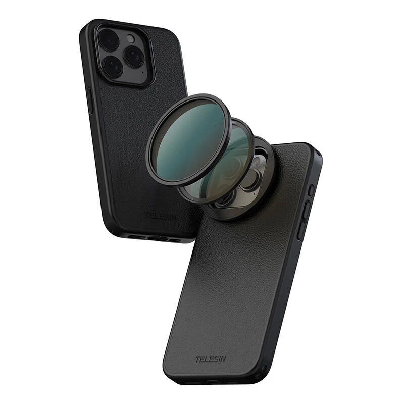 CPL-filter Telesin P10-FLT-02 58mm iPhone 15 Pro/Pro Max jaoks