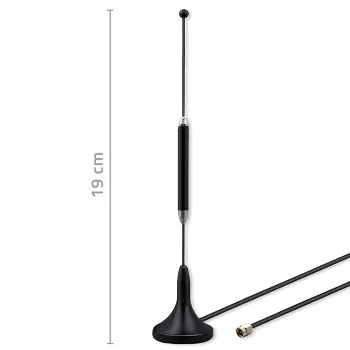 Väline 4G LTE antenn QOLTEC 5 dBi 600–2700 MHz SMA-pistik 3 m kaabel