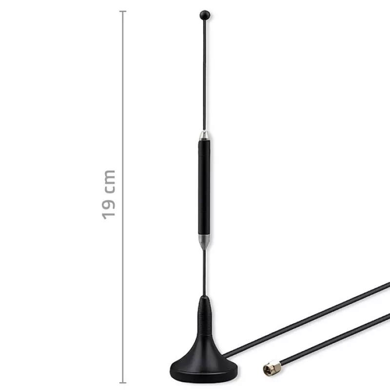 Väline 4G LTE antenn QOLTEC 5 dBi 600–2700 MHz SMA-pistik 3 m kaabel
