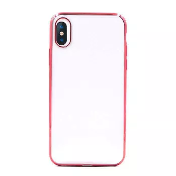 Devia pehme ümbris iPhone XS Max jaoks, punane TPU-kaitsekate
