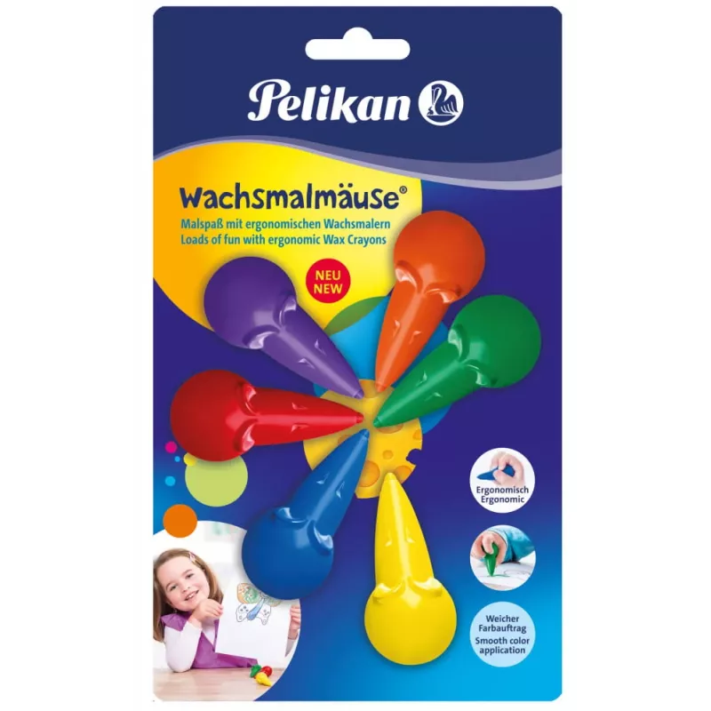 Crayon Pelikan 803328 6 tk