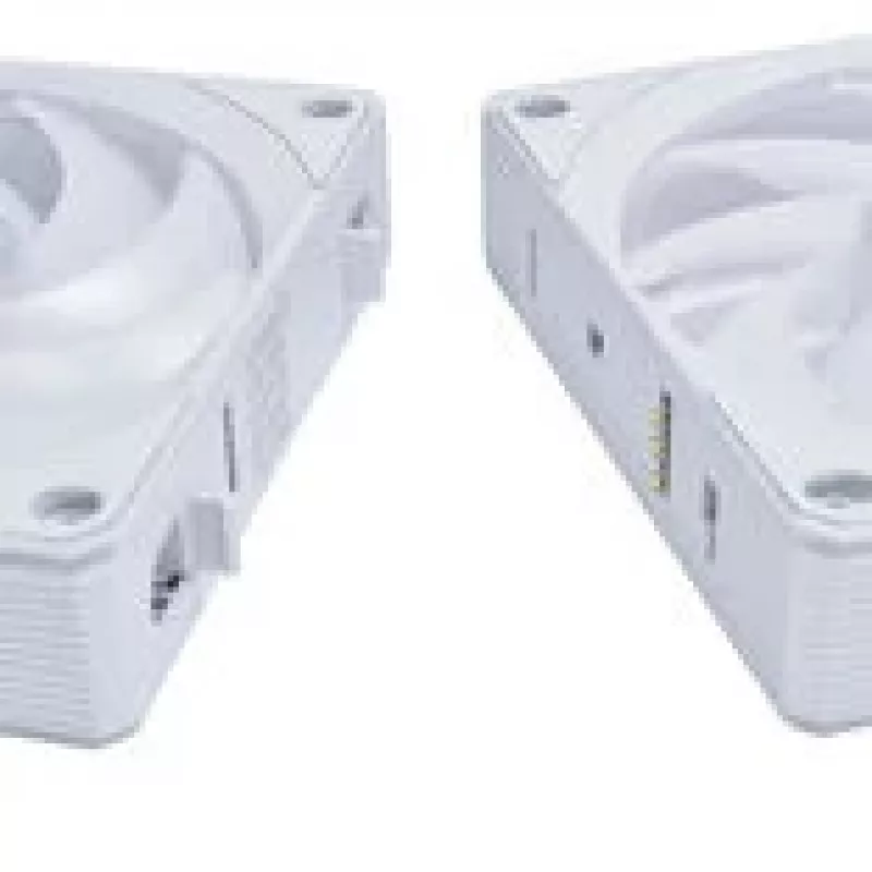 120 mm korpuseventilaator Lian Li UNI FAN CL Wireless — valge, juhtmevaba RGB juhtimine, ahelühenduse tugi
