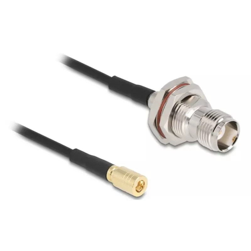 Delock antennikaabel TNC pesa – SMB pistik RG-174 20 cm (90724)