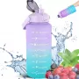 Extralink Motivational Bottle, veepudel, 2000 ml, lilla-sinine, BUT-992