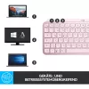 Logitech MX Keys Mini minimalistlik juhtmevaba valgustatud klaviatuur - ROSE - KESK (DE)