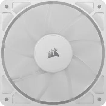 Ventilaator Corsair RS120 12 cm valge 420–2100 RPM 0.2–4.15 mmH2O