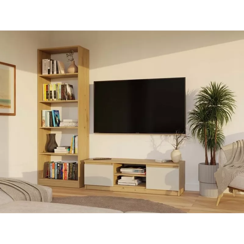 MALWA 120 TV-kapp, artisan tamm/kašmiir