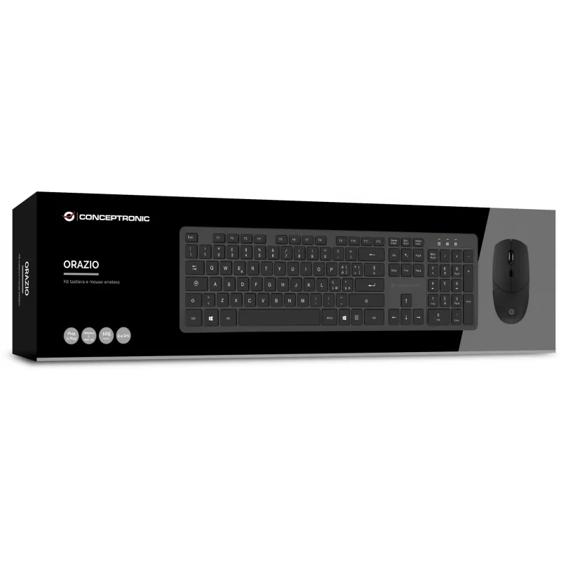 Klaviatuur ja hiir kaasas Conceptronic Orazio ORAZIO01IT