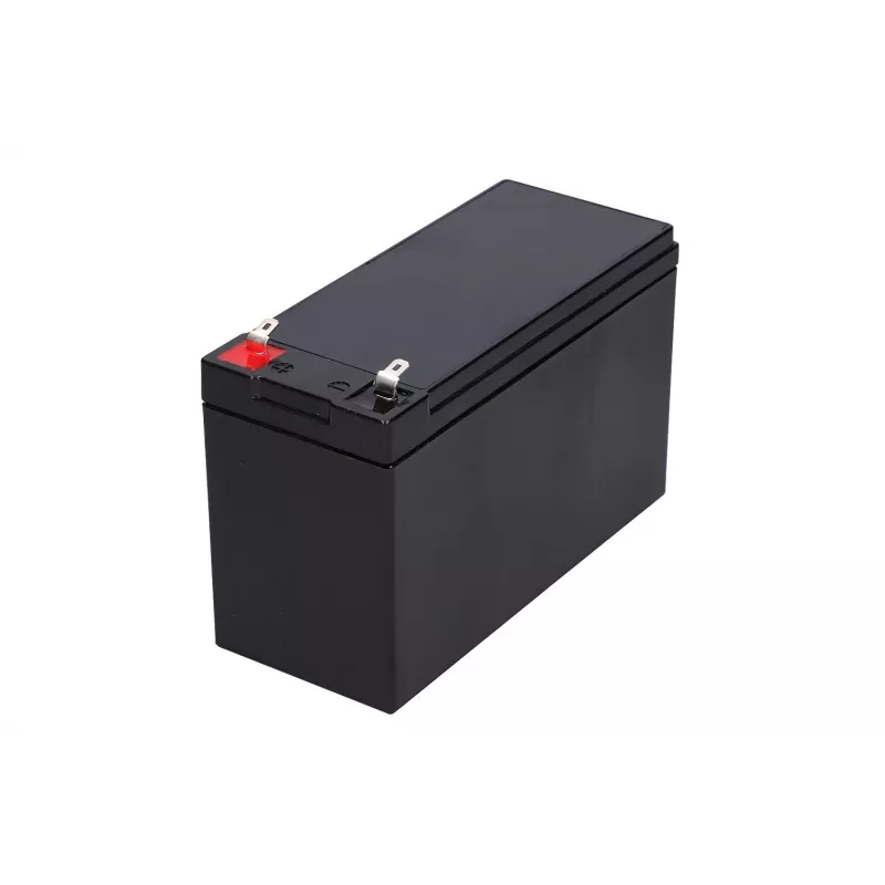 UPS-i aku Extralink AGM 12 V 7,2 Ah (7 Ah) suletud pliiaku VRLA, hooldusvaba, must