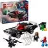 Ehituskomplekt LEGO Marvel Super Heroes Spider-Man vs. Venom Muscle Car 76309 — 254 tükki, 3 minifiguuri, vanus 7+