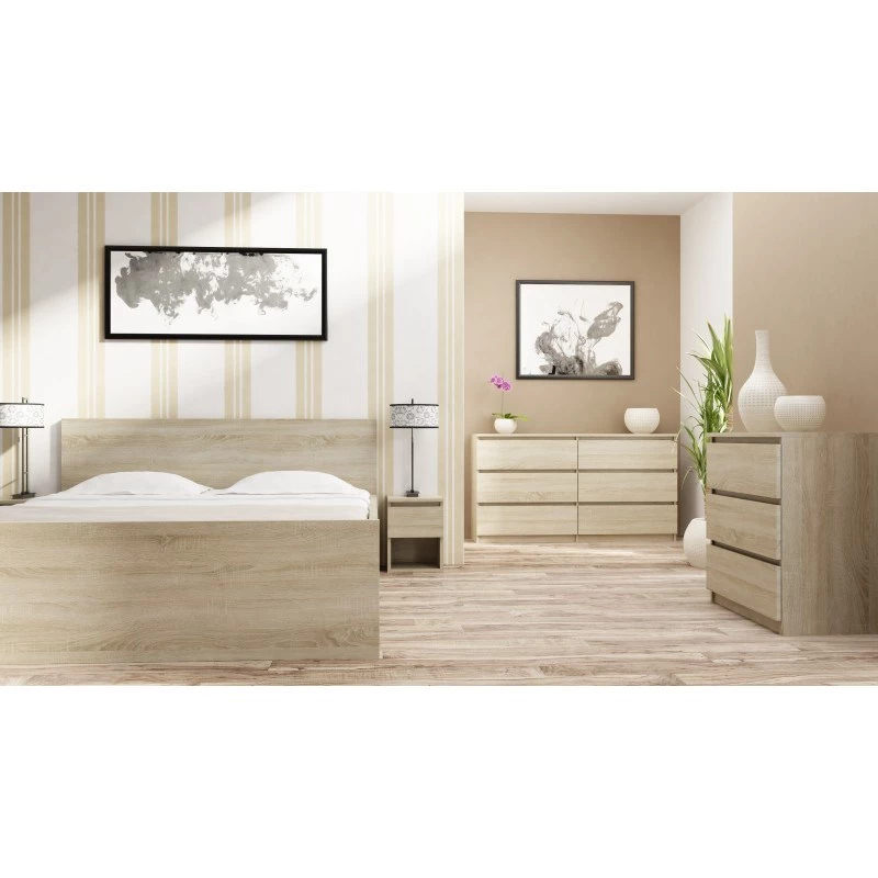 Top e shop M2 SONOMA — 2-sahtliga öökapp, tamm, 300×300×400 mm