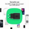 Toiteadapter roheline Cell PowerSource Solo30 30W must — USB-C ühe pordiga laadija