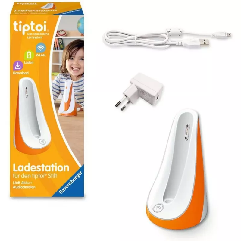 tiptoi laadimisalus Ravensburger 00111 siseruumide pliiats oranž valge