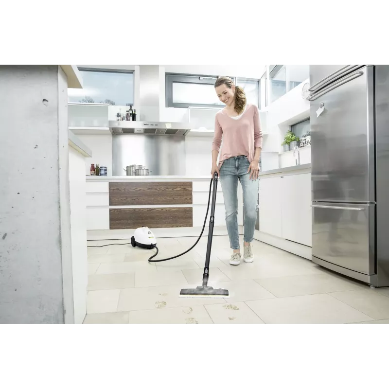 Kärcher SC 2 EasyFix silindriline aurupuhasti 1 L 1500 W must, valge