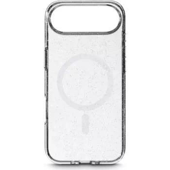 Kaitsev MagSafe-ühilduv White Diamonds läbipaistev glitteriga ümbris Apple iPhone Airile