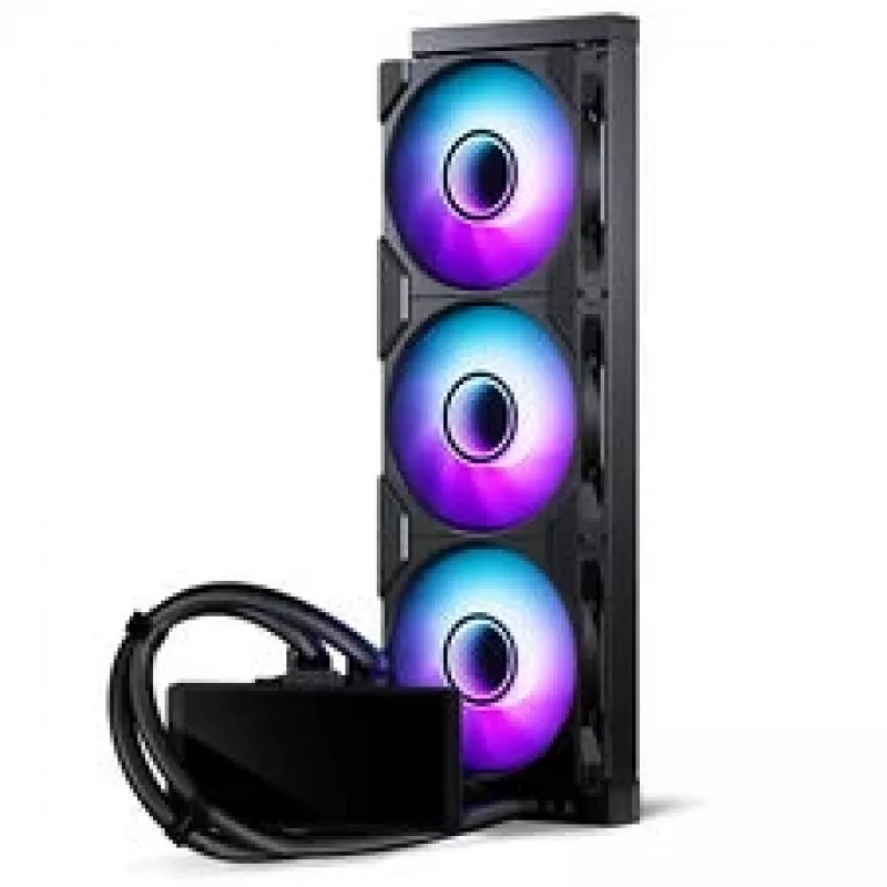 Phanteks Glacier One 360M25 LCD AiO-vedelikjahutus, 6-tolline ekraan - 360 mm, must