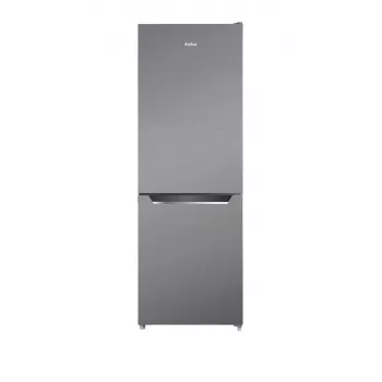 Külmik-sügavkülmik AMICA FK2425.4UNTX(E) eraldiseisev kogumahutavus 277 L, alumine sügavkülmik 74 L, inverter, hõbedane, 1593×540×550 mm