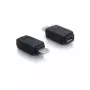Adapter USB micro-A+B-pesa USB micro A-isasele DeLOCK 65032 Must