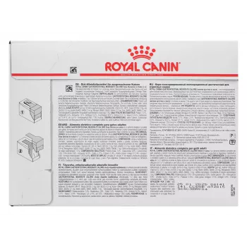 Märg kassitoit Royal Canin Gastrointestinal Moderate Calorie 12 x 85 g kotikest, täiskasvanud kassidele, lihamaitsega, 82,2% niiskust