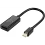 Renkforce Mini-DisplayPort adapterkaabel HDMI-A pesa 0,55 m must RF-5947252 kullatud pistikkontaktidega DisplayPort-kaabel (RF-5947252)