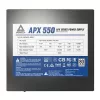 Montech APX550 toiteplokk 550 W 20+4 pin ATX ATX Must