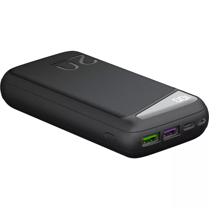 Kiirlaadimisakupank 20 000 mAh (must, PD, Quick Charge 3.0, Super Charge)