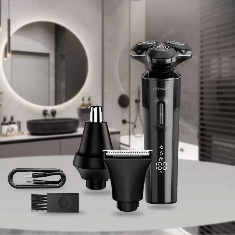 Habemeajamiskomplekt Maestro MR-678 3-in-1 USB 90 min laetav trimmer pardel hooldaja