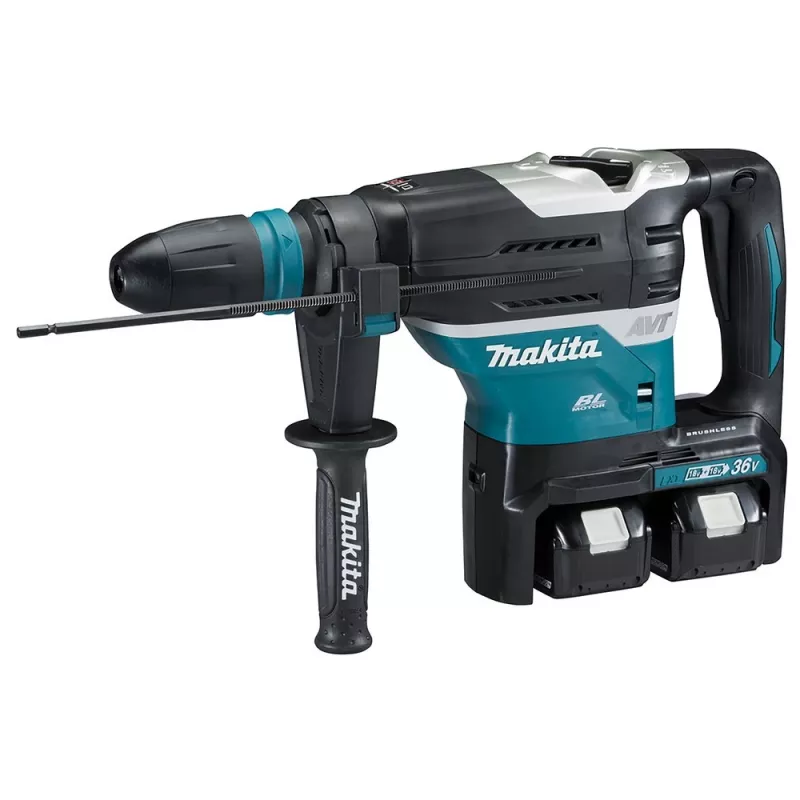 Makita DHR400ZKUN LXT 500 p/min SDS Max 8,1 kg Must, Sinine