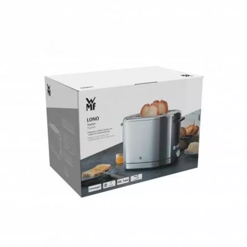 Röster WMF Bueno Pro 6 — 2-viiluline, 870 W, hõbedane/must