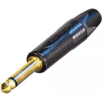 Neutrik PX Series NP2X-B - Audio-Pistik - Mono-Pistik (M) - Must (NP2X-B)