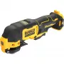 Oscillating Multi-Tool DeWalt DCS353NT-XJ, harjadeta, juhtmeta, 12 W, 840 g, must/kollane