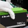 Qoltec 53076 AGM aku | 12V | 7Ah | Turvalisus