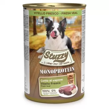 STUZZY Monoprotein Vasikaliha - märg koeratoit - 400 g