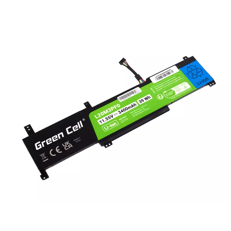Aku Green Cell L20M3PF0 Lenovo Ideapad 3-14ITL6 15ITL6 17ITL6 S14 V14 15 17 G2 G3