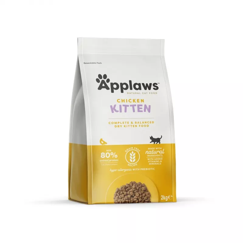 Applaws Kitten kuiv kassitoit, kana, 2 kg