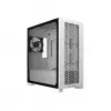 Cooler Master Elite 301 Lite Micro-ATX tornkorpus, karastatud klaasist külgpaneel, valge