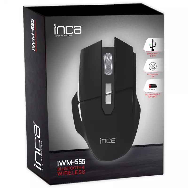 Cian Technology GmbH INCA hiir IWM-555 Bluetooth & Wireless Battery USB-C SW retail - Hiir - Bluetooth