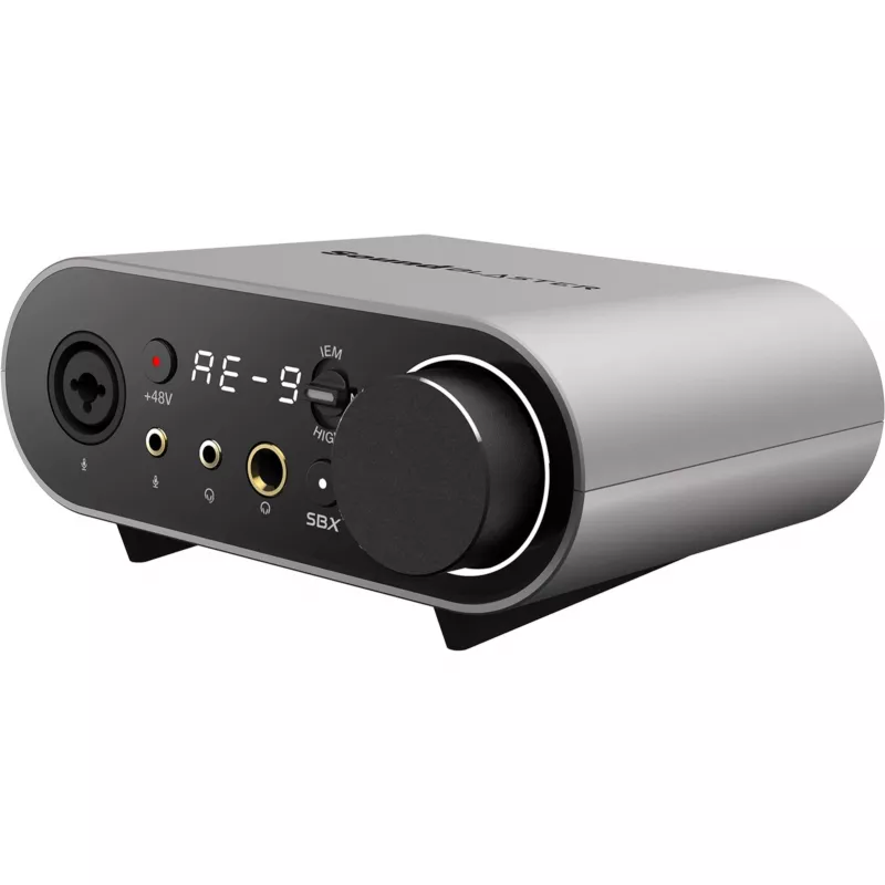Helikaart Creative Labs SoundBlaster AE-9 — 32-bit / 384 kHz taasesitus ja salvestus