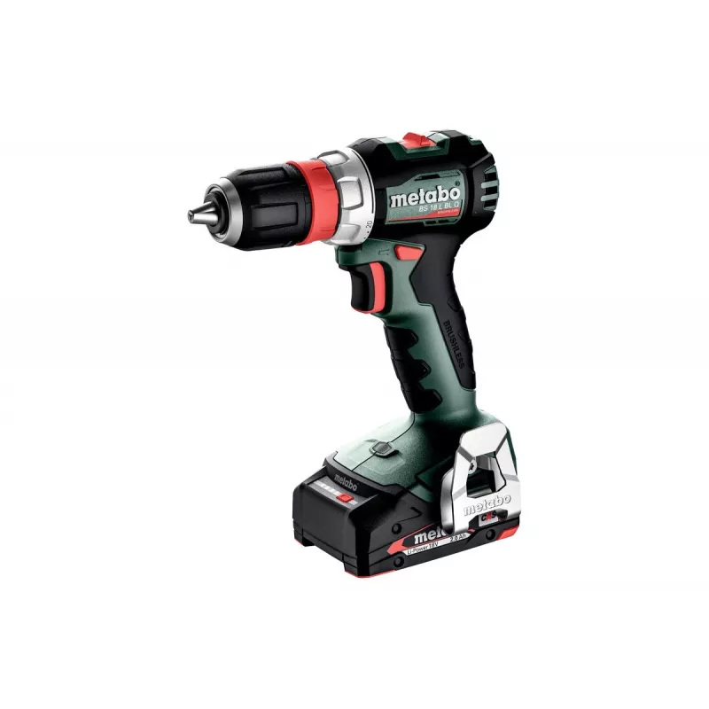 Püstolkäepidemega puur Metabo BS 18 L BL Q, 1700 RPM, 1,3 kg