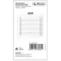 Herlitz taskukalender 50047642 32 lk must-valge
