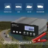 Aku laadija QOLTEC 52491 mikroprotsessoriga 12V/12,6V/24V koos LCD-ga