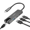 USB3.2 Gen1 jaotur, 3 pordiga ja 2.5G Ethernet